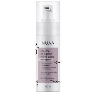 Sabonete Íntimo Em Forma De Espuma Suave Nuaá Menopausa 150Ml
