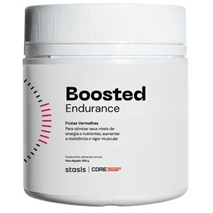 Pré-Treino Boosted Endurance Frutas Vermelhas Stasis 300G