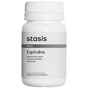 Espirulina 450Mg Stasis 60 Cápsulas
