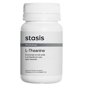 L-Theanine 250Mg Stasis 60 Cápsulas