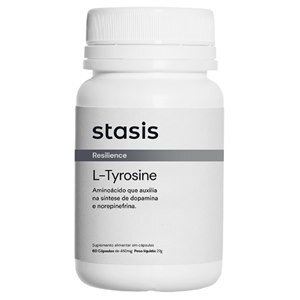L-Tyrosine 600Mg Stasis 60 Cápsulas