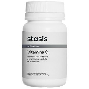 Vitamina C 500Mg Stasis 60 Cápsulas