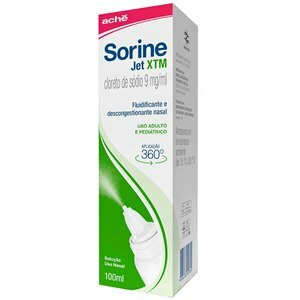 Cloreto De Sódio - Sorine Jet Xtm 0,9% 100Ml