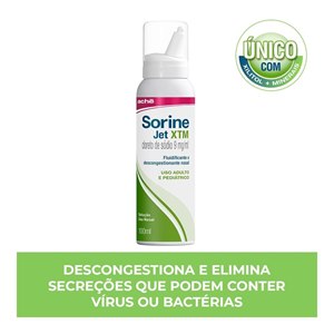 Cloreto De Sódio - Sorine Jet Xtm 0,9% 100Ml