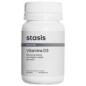 Vitamina D3 2000Ui Stasis 60 Cápsulas