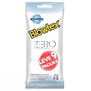 Preservativo Blowtex Zero Leve 9 Pague 6