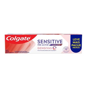 Creme Dental Colgate Sensitive Pro Alívio Imediato Gengivas 180G