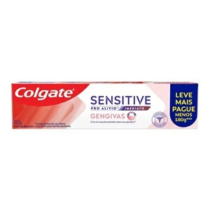 Creme Dental Colgate Sensitive Pro Alívio Imediato Gengivas 180g