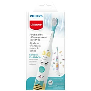 Escova Dental Elétrica Golgate Philips Infantil +3 Sonicpro Kids
