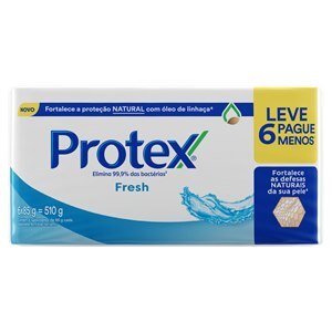 Sabonete Protex Fresh 85G 6 Unidades