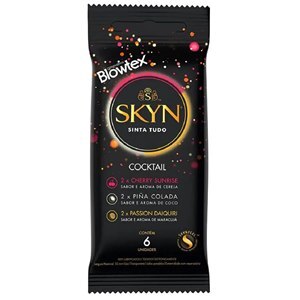 Preservativo Blowtex Skyn Sabor Cocktail 6 Unidades