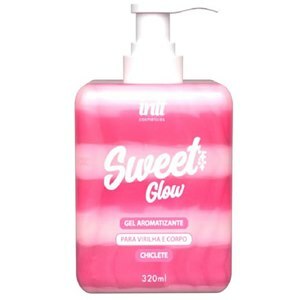 Gel Aromatizante Para Virilha E Corpo Sweet Glow Chiclete 320Ml