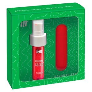 Kit Calda Beijável Picante 11G + Vibrador Bullet Deborah Secco