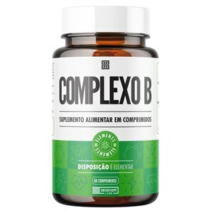 Complexo B Elements Iridium Labs 60 Comprimidos