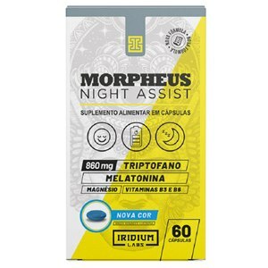 Morpheus L-Triptofano Night Assist Iridium Labs 60 Cápsulas