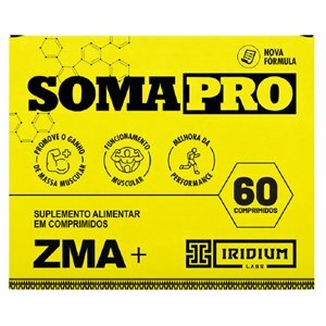 Soma Pro Zma+ Iridium Labs 60 Comprimidos