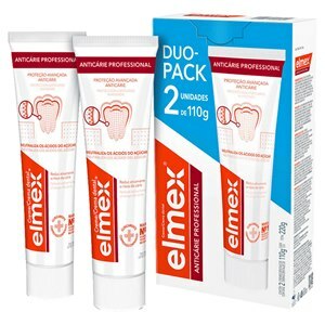 Creme Dental Elmex Anticaries 110G 2 Unidades
