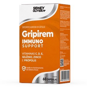 Gripirem - Immuno Support 60 Cápsulas Sidney Oliveira