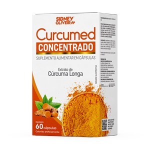 Cúrcuma Longa Curcumed Concentrado 60 Cápsulas Sidney Oliveira