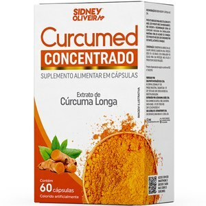 Cúrcuma Longa Curcumed Concentrado 60 Cápsulas Sidney Oliveira