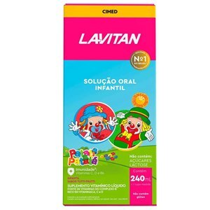 Lavitan Polivitamínico Infantil Tutti-Frutti 240Ml