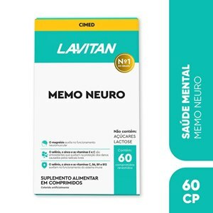 Lavitan Polivitamínico Memo Neuro 60 Comprimidos