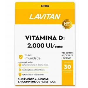 Lavitan Vitamina D 2.000Ui 30 Comprimidos