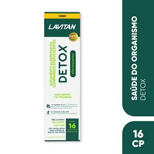 Lavitan Suplemento Alimentar Detox Com 16 Comprimidos