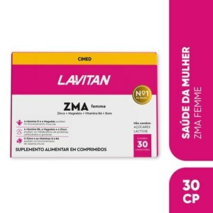 Lavitan Polivitamínico Zma Femme 30 Comprimidos