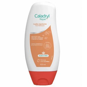 Loção Repelente Com Hidratante Caladryl Repel Com Icaridina 100Ml