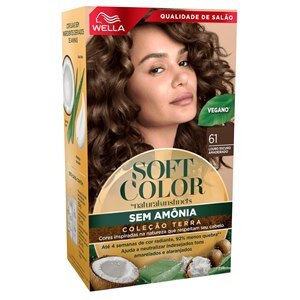 Tinta De Cabelo Semi-Permanente Soft Color 61 Louro Escuro Amadeirado