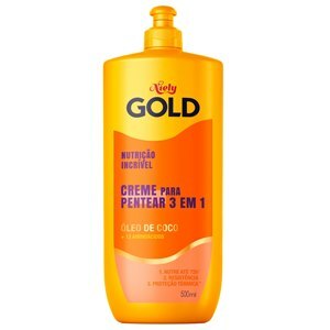 Creme De Pentear Niely Gold Nutrição Incrível 500Ml