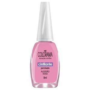 Esmalte Cintilante Colorama 8Ml - Algodão Doce