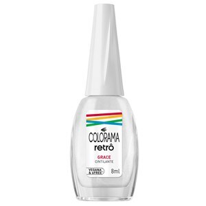 Esmalte Cintilante Colorama Retrô 8Ml - Grace