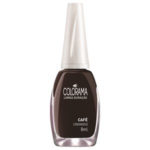 Esmalte Cremoso Colorama 8Ml - Café