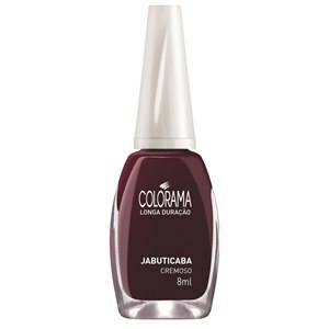 Esmalte Cremoso Colorama Intenso 8Ml - Jabuticaba