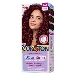 Tinta De Cabelo Permanente Cor&Ton Niely 0% Amônia - 6.26 Marsala