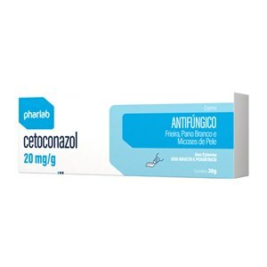Cetoconazol Creme 30G - Pharlab - (Nizoral-Janssen Cilag)