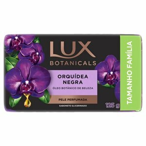 Sabonete Em Barra Lux Botanicals Orquídea Negra 125G