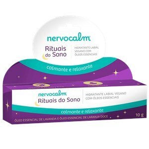 Nervocalm Hidratante Labial Rituais Do Sono 10G