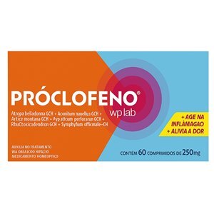 Próclofeno 250Mg 60 Comprimidos