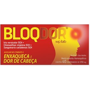Bloqdor 250Mg 40 Comprimidos