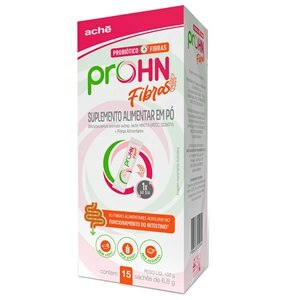 Probiótico Prohn Fibras Sem Sabor Sachês 6,8G 15 Unidades 
