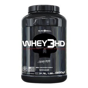 Whey Protein Black Skull 3Hd Sabor Baunilha 900G