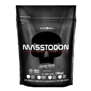 Hipercalórico Black Skull Masstodon Baunilha Refil 3Kg