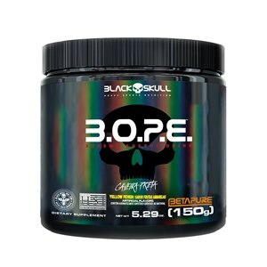 Pré-Treino Black Skull B.O.P.E Frutas Amarelas 150G