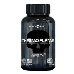 Termogênico Black Skull Thermo Flame 60 Tabletes