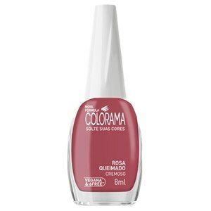 Esmalte Cremoso Colorama 8Ml - Rosa Queimado