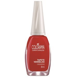 Esmalte Cremoso Colorama 8Ml - Tapete Vermelho