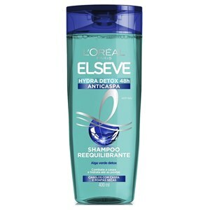 Shampoo L'oréal Paris Elseve Hydra Detox 48H Anti-Caspa 400Ml